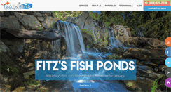 Desktop Screenshot of fitzfishponds.com